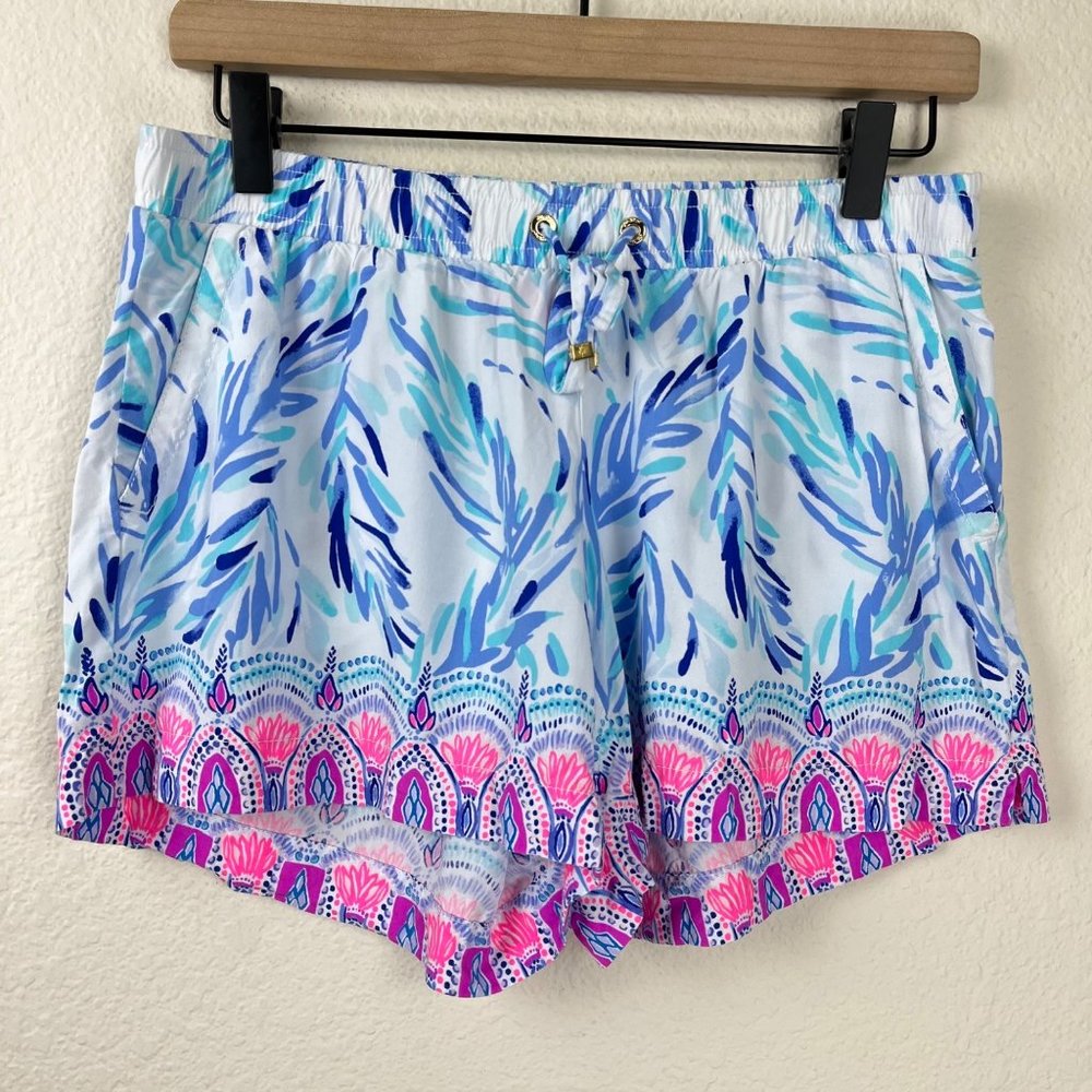Lilly Pulitzer Katia Shorts Flock Together Engineered Size Small